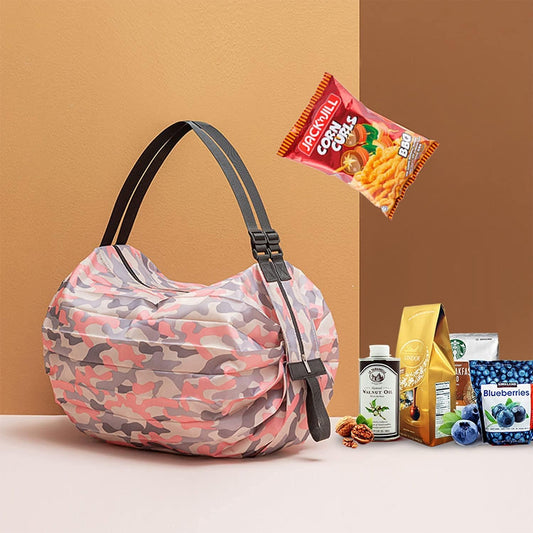 Two Pieces Foldable Shopping Bag